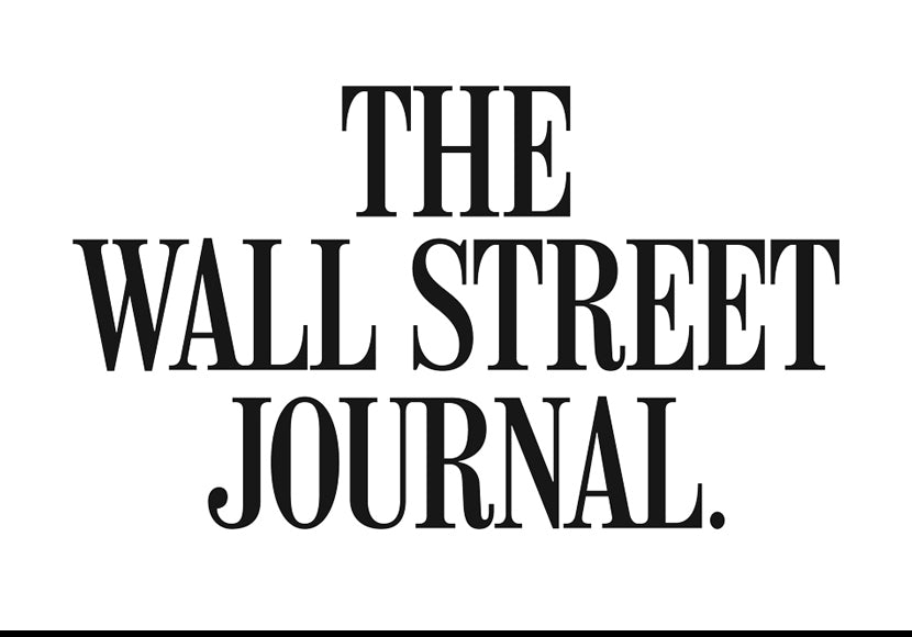 Black text 'The Wall Street Journal' on a white background